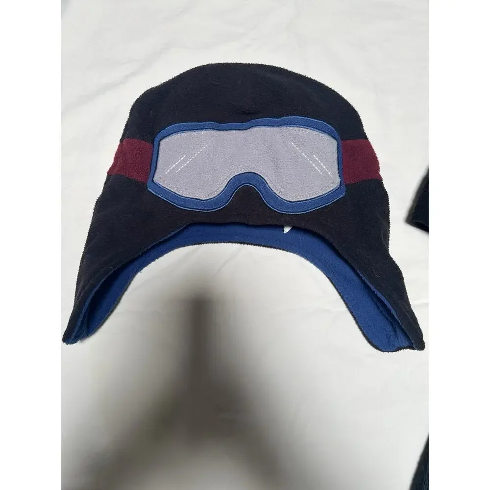 Kids Boys Beanie Hat Lot of 3 The Children’s Place Size 4-7 Fleece Race Car